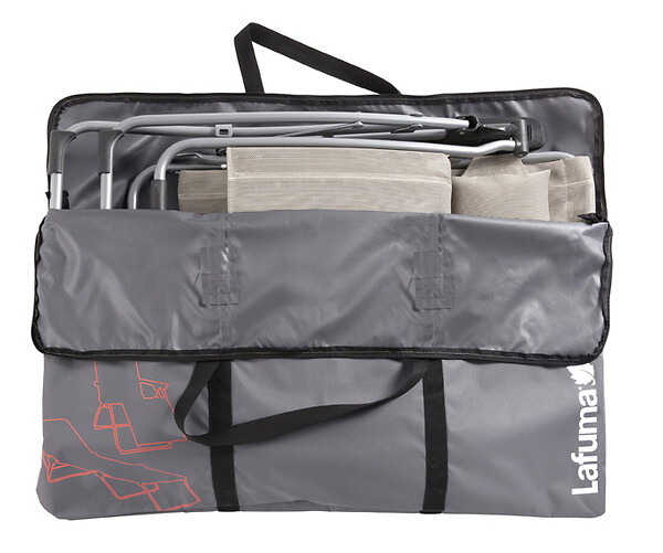 LAFUMA MOBILIER - Housse De Transport LAFUMA Pour Relax Gris anthracite - large