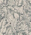 RASCH - Papier peint vinyle intissé Serre tropicale - Vert sauge - vignette