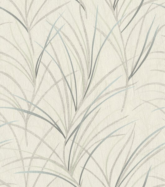 RASCH - Papier peint vinyle intissé - Feuillage crème - 10,05x0,53m - large