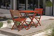 CITY GARDEN - Chaise de jardin pliante en aluminium - MARIUS - vignette
