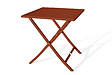 CITY GARDEN - Table de jardin pliante en aluminium - MARIUS - vignette