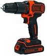 BLACK+DECKER - Bdchd18-qw Perceuse à Percussion Sans Fil - 18 V - 1,5 Ah - 2 Vitesses - 1 Batterie - Chargeur Inclus - vignette