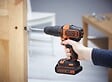 BLACK+DECKER - Bdchd18-qw Perceuse à Percussion Sans Fil - 18 V - 1,5 Ah - 2 Vitesses - 1 Batterie - Chargeur Inclus - vignette
