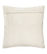 ATMOSPHERA - Coussin déhoussable Ivoire & Gris ardoise 45 x 45 cm - vignette