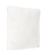 ATMOSPHERA - Coussin déhoussable en Fourrure Bouclée Écru 45 x 45 cm - vignette