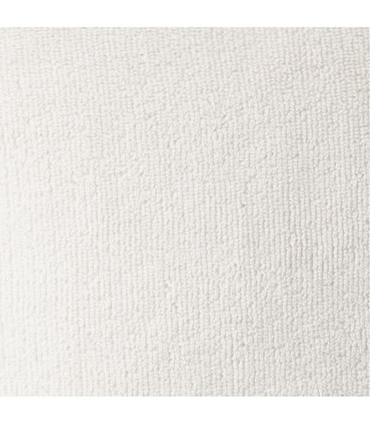 ATMOSPHERA - Coussin déhoussable en Fourrure Bouclée Écru 45 x 45 cm - large