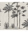 ATMOSPHERA - Housse de Coussin Jacquard imprimé Palmier 40 x 40 cm - vignette
