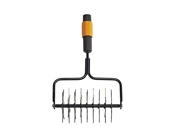 FISKARS - Aérateur Quikfit - Sans manche - Acier trempé - 30.5x20.5x10cm - large
