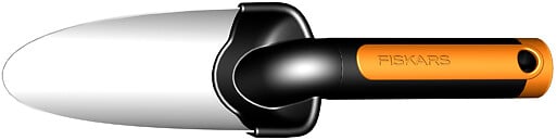 FISKARS - Transplantoir tri-matière - Acier inoxydable - SoftGrip - large