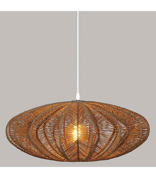 ATMOSPHERA - Luminaire Suspension Beige Nature D 57 cm - large
