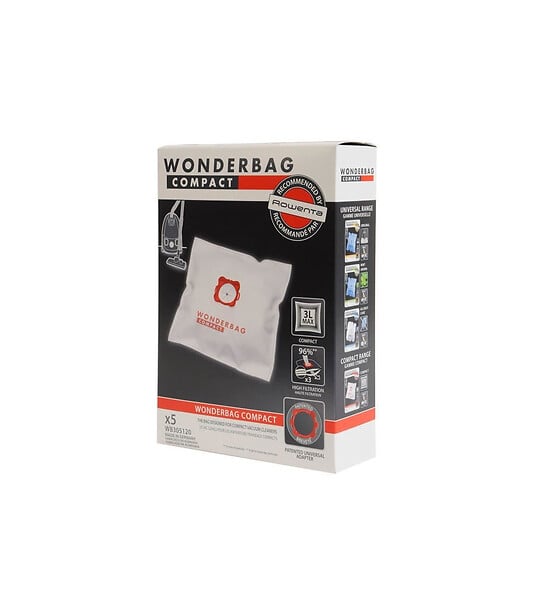 ROWENTA - Boite De 5 Sacs Universel Pour Aspirateur Compact - WB305120 - large