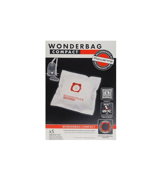 ROWENTA - Boite De 5 Sacs Universel Pour Aspirateur Compact - WB305120 - large