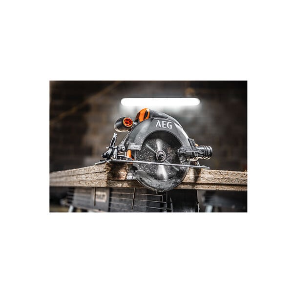 AEG - Scie circulaire AEG Subcompact 18V Brushless - 165 nm - BKS18SBL-0 - large
