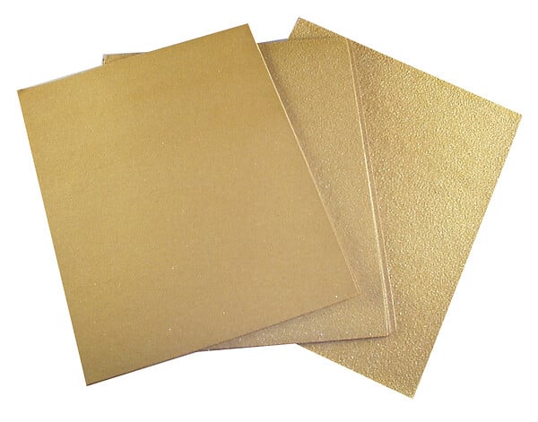 NESPOLI - Lot 15 feuilles de papier silex fin-moyen-gros - large