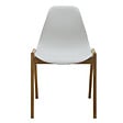 chaise blanc poly acacia - vignette