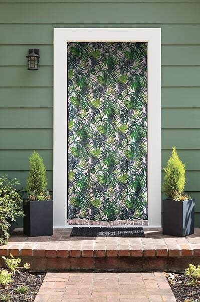 MOREL - Moustiquaire coton Avignon - Imprimé jungle - 140x225cm - large