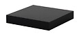 DECOSYSTEM - Étagère murale noire brillant - L.23cm - vignette