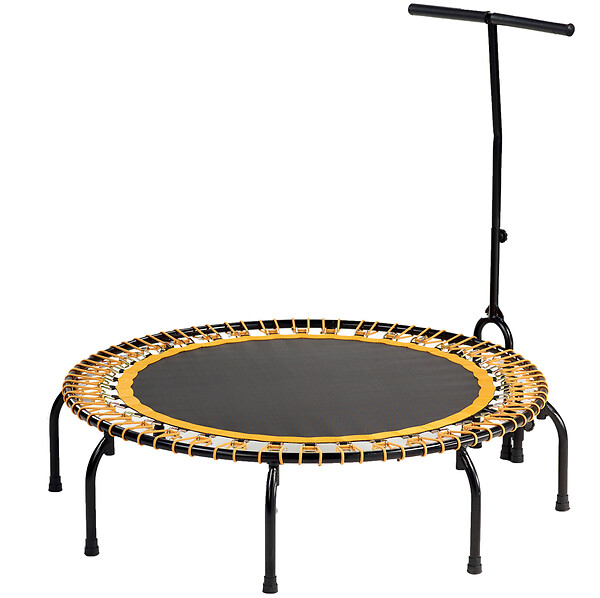 KANGUI - Trampoline Fitness Ø 120cm avec barre de maintien - FitBodi 120 - large