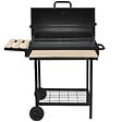 ROBBY - barbecue à charbon 76x33.5cm avec chariot - smoker one xl - vignette
