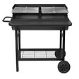 ROBBY - Barbecue à Charbon 71x35.5cm Avec Chariot - SMOKER ONE - vignette