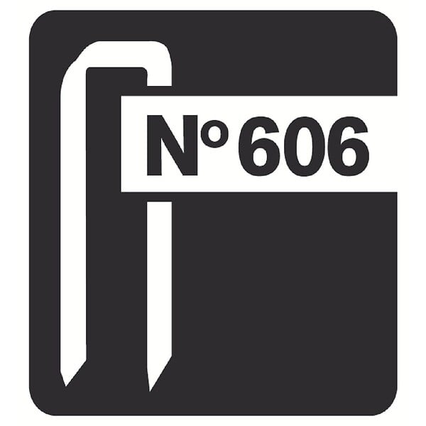 RAPID - Agrafe N°606 - 25 Mm Par 600 - large