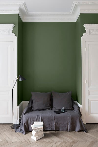 LIBERON - Peinture murale mat velouté - Vert Treillis - 0,5L - large