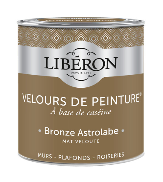 LIBERON - Velours de peinture - Bronze Astrolabe - Mat - 0,5L - large