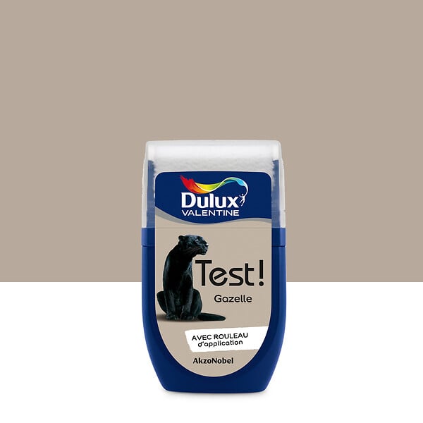 DULUX VALENTINE - Testeur de peinture - Gazelle - Satin - 30ml - large