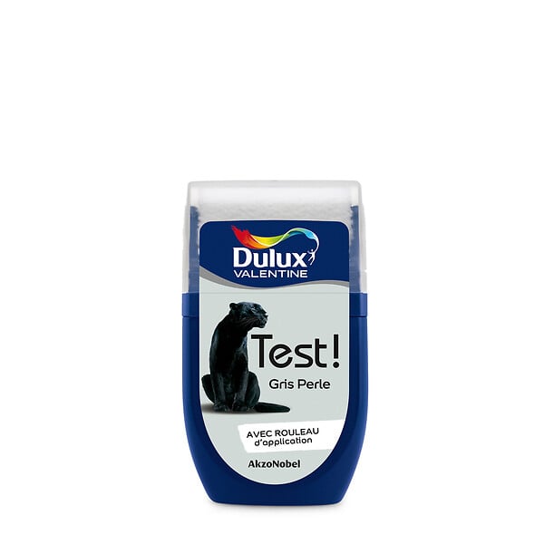 DULUX VALENTINE - Testeur de peinture - Gris Perle - Satin - 30ml - large