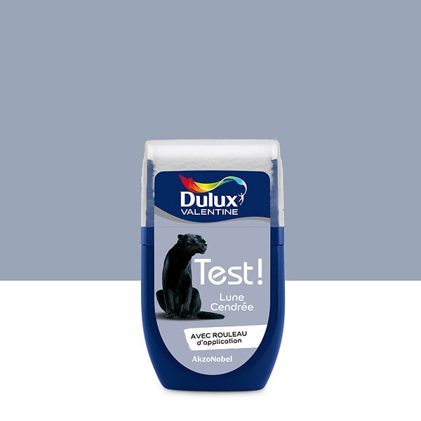 DULUX VALENTINE - Testeur de peinture - Lune Cendree - Satin - 30ml - large