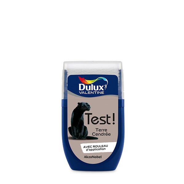 DULUX VALENTINE - Testeur de peinture - Terre Cendrée - Satin - 30ml - large