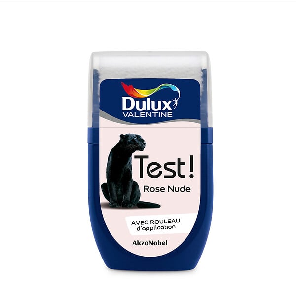 DULUX VALENTINE - Testeur de peinture Crème de Couleur - Rose Nude - 30ml - large