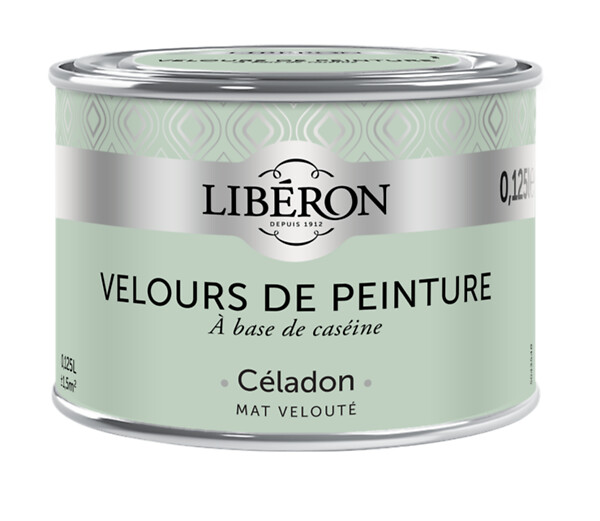 LIBERON - Velours de peinture - Celadon - Mat - 125ml - large