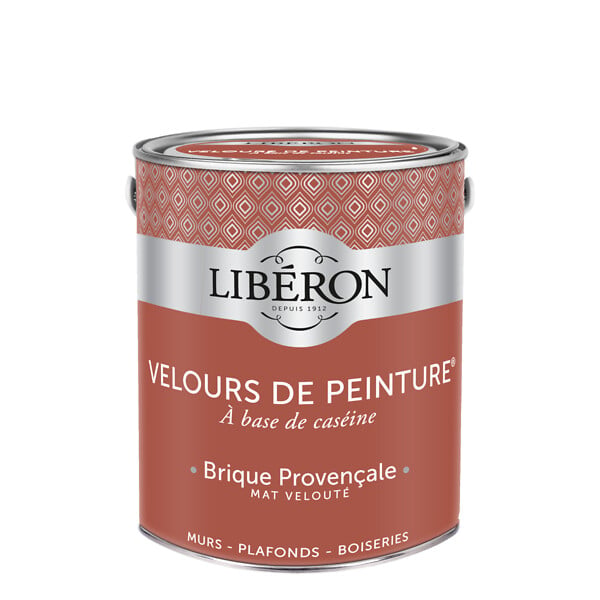 LIBERON - Peinture Velours de Peinture - Brique provençale - 2,5L - large