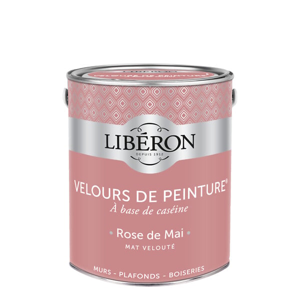 LIBERON - Velours de peinture - Rose de Mai - Mat - 2,5L - large