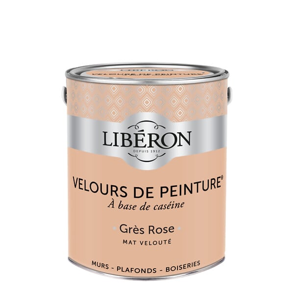 LIBERON - Velours de peinture - Grès rose - Mat - 2,5L - large