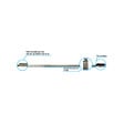 JARDIBOUTIQUE - Piquet de terre trèfle diamètre 16 mm longueur 1.00 m - vignette