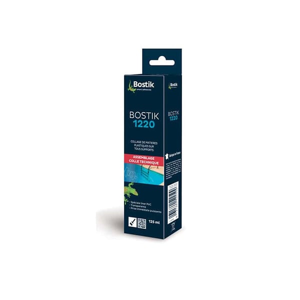 BOSTIK - Colle Bostik Plastique 1220 Liquide 125ml - large