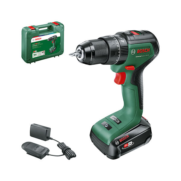 BOSCH - Perceuse à percussion sans fil UniversalImpact 18V-60 + 1 batterie - large