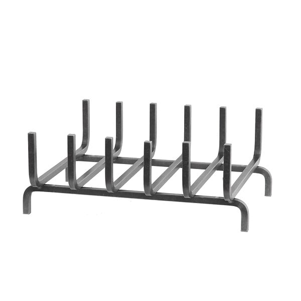 LE MARQUIER - Grille porte-bûches Sibaro - Acier - 48x36x18cm - large