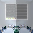 VOUNOT - Store enrouleur jour nuit double 100x150cm Gris - vignette