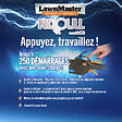 LAWNMASTER - Coupe-bordures thermique démarrage électrique 26cc 740W - vignette