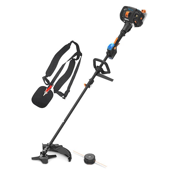 LAWNMASTER - Débrousailleuse thermique 26cc démarrage électrique - large