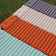 RED DECO - Lot de 2 matelas bain de soleil SORMIOU Gris Polyester 180x60CM - vignette