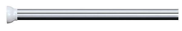 MSV - Barre de douche droite extensible Kreta aluminium 75-125cm - large