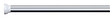 MSV - Barre de douche droite extensible Kreta aluminium 75-125cm - vignette