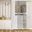 VOUNOT - Barriere de securite retractable 180cm blanc - vignette