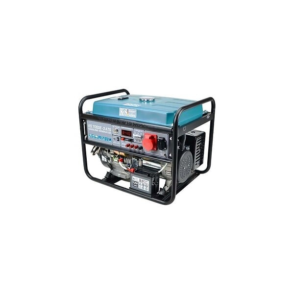 KONNER SOHNEN - Konner & Sohnen Groupe électrogène 5500W Essence 400V KS7000E-3 ATS - large