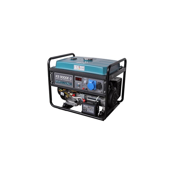 KONNER SOHNEN - Konner & Sohnen Groupe électrogène essence et gaz 6500W démarrage électrique KS9000EG - large