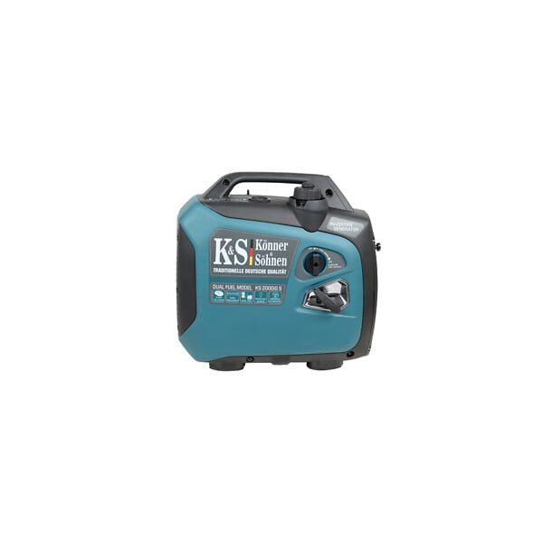 KONNER SOHNEN - Könner & Söhnen Groupe électrogène 2000W GAZ/Essence 230V Inverter Insonorisé KS2000iGS - large